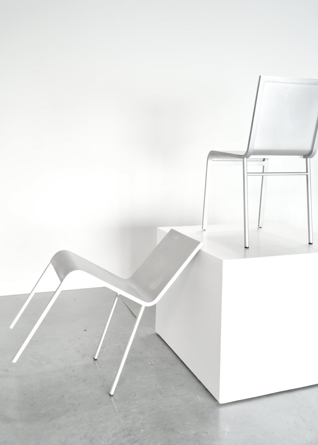 Maarten Van Severen, Aluminium CN II Chair for Top Mouton, Belgium